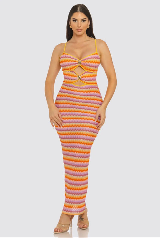 Sunset Body Maxi Dress
