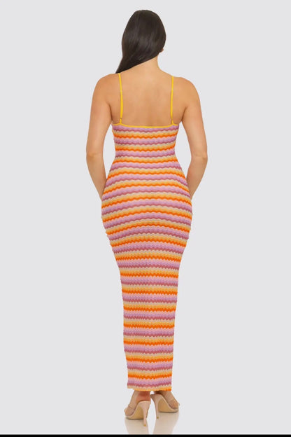 Sunset Body Maxi Dress