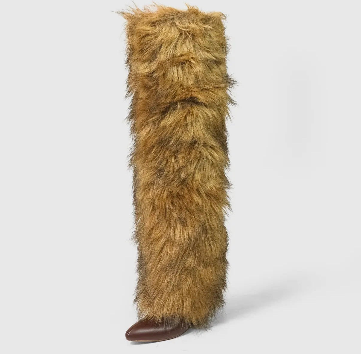 Untamed Luxe Wedge Boots