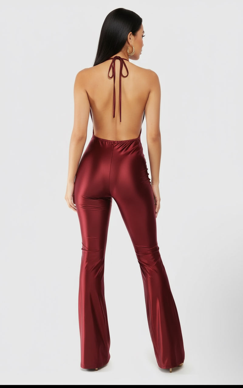 Crimson Temptation Jumpsuit
