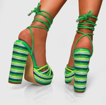 Tropic Twist Heels