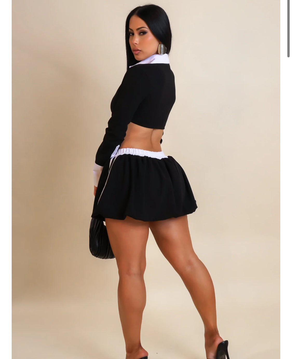 Varsity Luxe Two-Piece Set