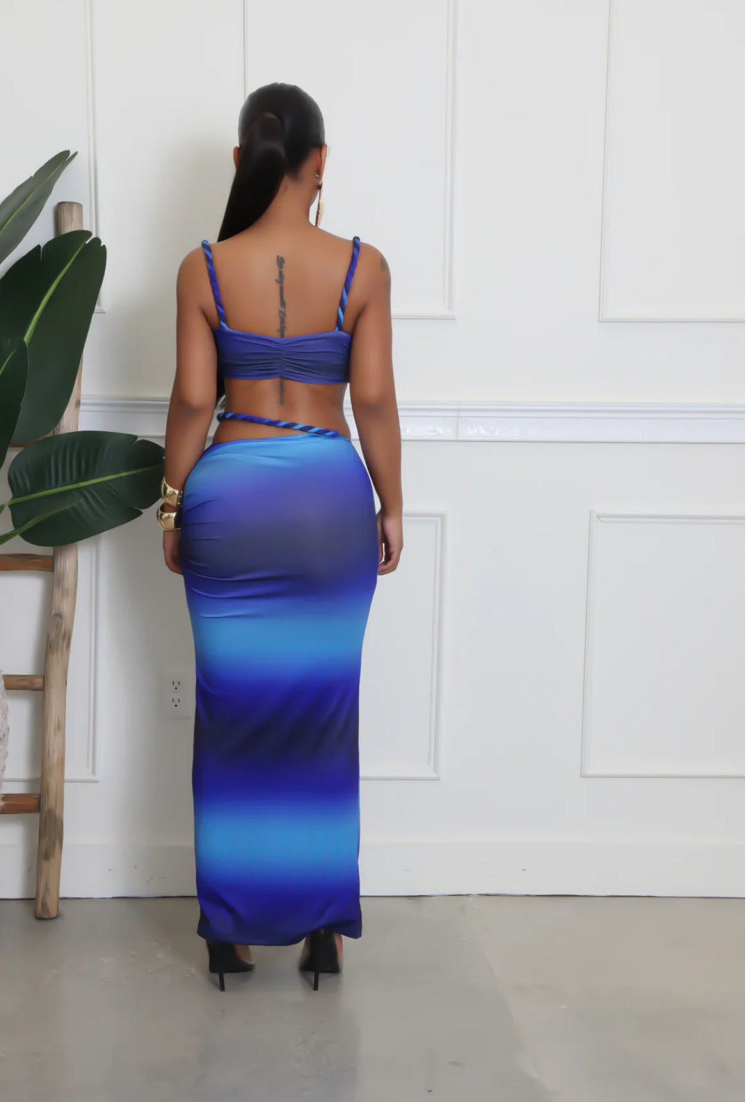 Ocean Glow Skirt Set